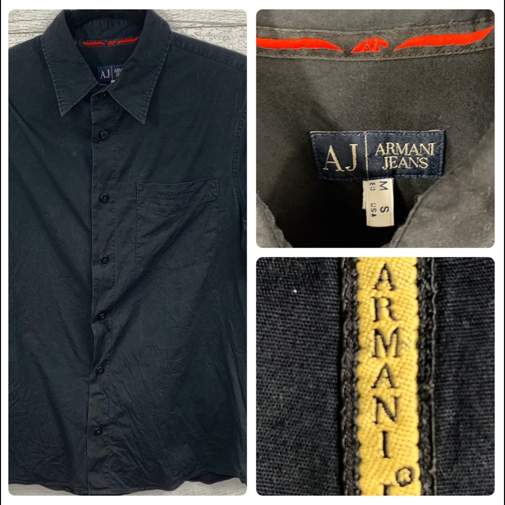 Armani Jean Long Sleeve Button-down shirt